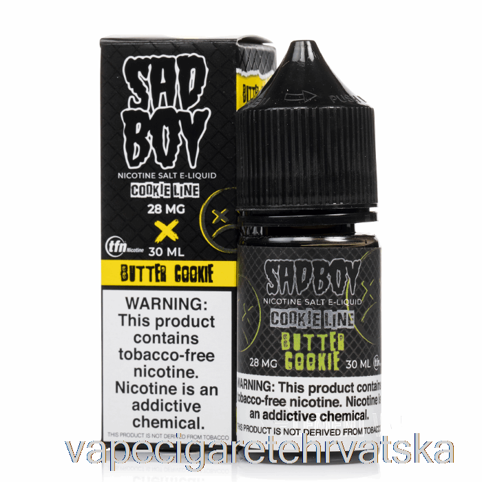 Vape Kolačić Od Cigaretnog Maslaca - Sadboy Soli - 30ml 28mg